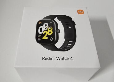 мужкие часы: Xiaomi Redmi Watch 4 новые, open box, открыли коробку и закрыли