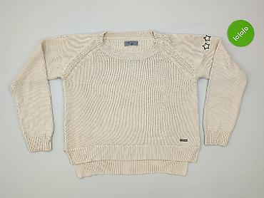 brązowe: Sweter damski, rozmiar S — 2