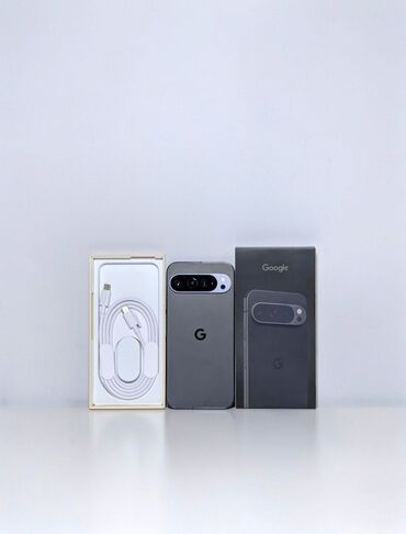 Google: Google Pixel 9 Pro XL, Б/у, 256 ГБ, цвет - Черный, 1 SIM, eSIM
