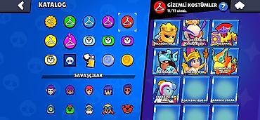 Digər bijuteriyalar: Brawl Stars hesabı – yüksək inkişaflı və zəngin kolleksiya - Kupa — 6
