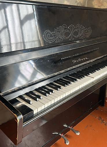 kreditle musiqi aletleri: Rusiya istehsalı “Pianino” markalı vertikal pianino - Korpus: yüksək — 3