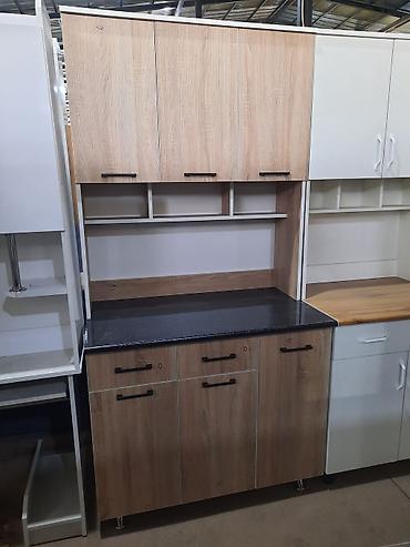 silver kitchen: Кухонный шкаф, Новый, Напольный, Без мойки, ЛДСП — 2