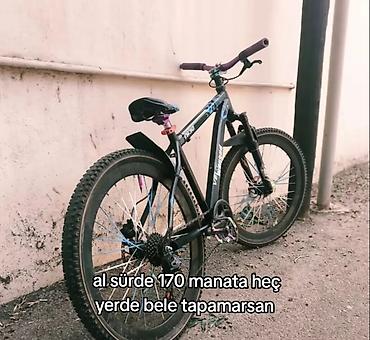 velosipet satilir: Velosiped – VELGANG/VELOGANG TB310 dağ tipli - Rəng: qara göy — 2
