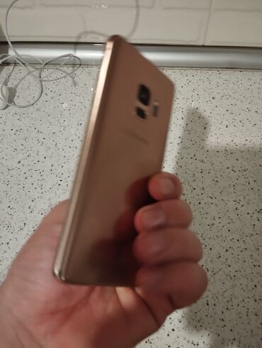 TV və video: Samsung Galaxy S9, 64 GB, rəng - Qızılı, Barmaq izi