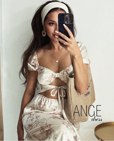 гипюровое платье для беременных: Платье от Ange dress Размер: М отдам за 2500 - Длина миди