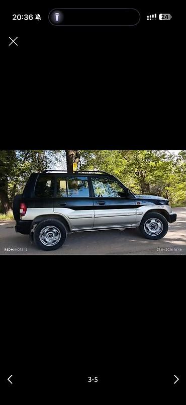 паджеро io: Mitsubishi Pajero iO: 2001 г., 2 л, Автомат, Бензин, Внедорожник — 2