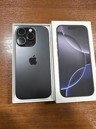iphone 11 pro max 512: IPhone 16Pro, титановый корпус, цвет чёрный/тёмно‑серый. В комплекте — 4