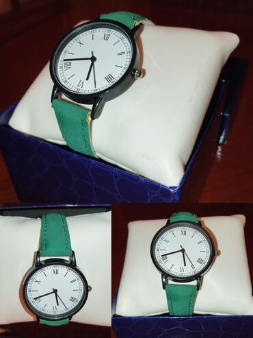 qadin qol saatlari: Новый, Наручные часы, цвет - Зеленый
