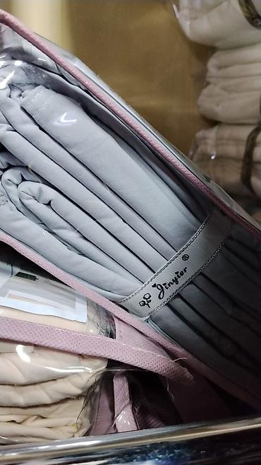 Комплекты постельного белья: Комплект постельного белья 100% хлопок однотонный цвет, Queen size (на — 13