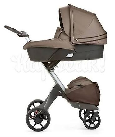 carrello bravo коляска: Коляска, Stokke, цвет - Коричневый, Б/у, Самовывоз — 4