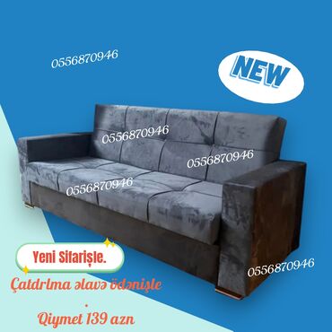 metbex ucun divan: Divan, Yeni, Açılan, Bazalı, Vеlur parça, Ödənişli çatdırılma