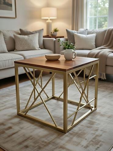 study table: Журнальный стол в наличии 60*60 и 50*50 цена со скидкой 4500 сом — 4