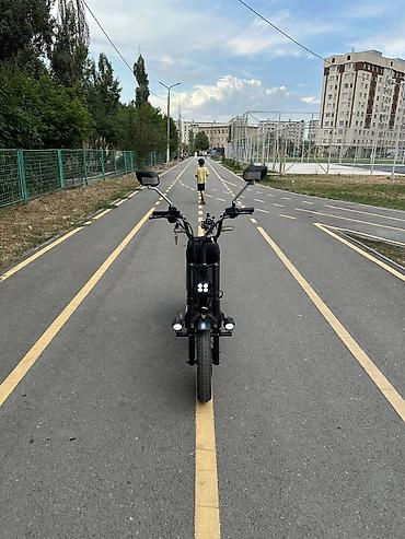 mini ev: Электроскутер (городской) с двумя сиденьями и багажной площадкой - — 1