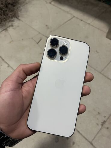 apple x qiymeti: IPhone 14 Pro Max, 256 GB, Qızılı, Face ID