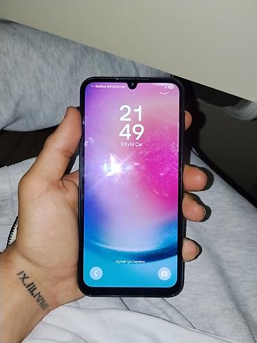 2ci el telfonlar: Samsung Galaxy A24 4G, 128 GB, rəng - Qara — 2