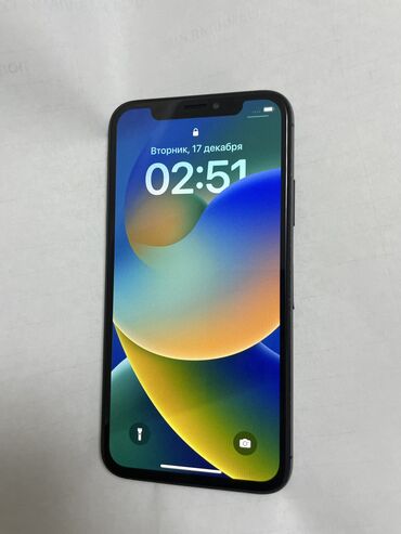 Apple iPhone: IPhone X, Б/у, 256 ГБ, Space Gray, Зарядное устройство, Чехол, 100 %