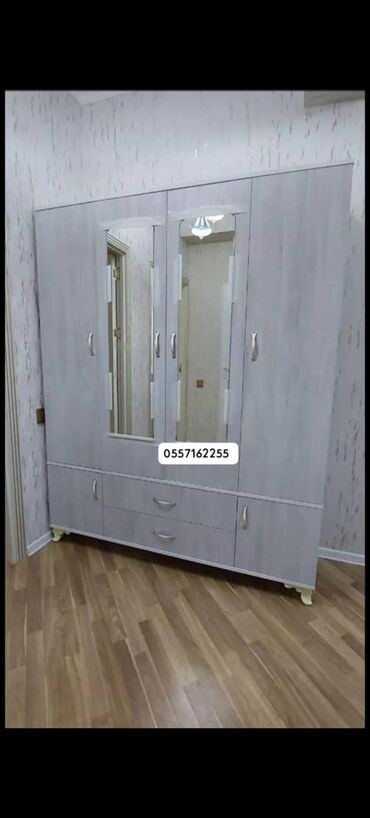 Dolablar: Yeni, Açılan, 4 qapılı Düz dolab, Dolab-asılqan, Türkiyə -da lalafo.az — 19 Dolablar: Yeni, Açılan, 4 qapılı Düz dolab, Dolab-asılqan, Türkiyə — 19