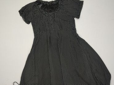 czarne spódniczki rozkloszowane: Sukienka, Rozkloszowana, M (EU 38), stan - Bardzo dobry