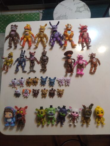 игрушка фредди: FNaF аниматроники 35 шт за 5000 сом (143 сом за шт!!!) пять ночей с