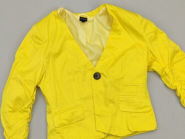 spódniczka w kratkę żółta: Women's blazer M (EU 38), condition - Very good