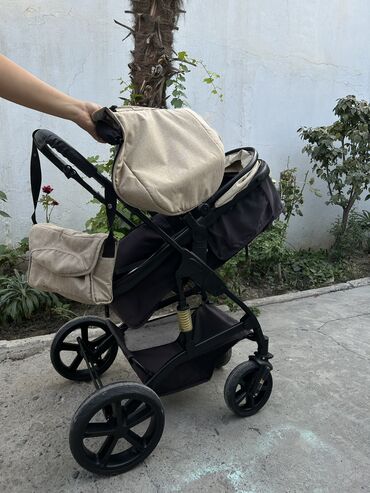 Araba-beşiklər: Uşaq arabası qırıq sökük yoxdur az işlənibdir beşiyinin istiqaməti — 8