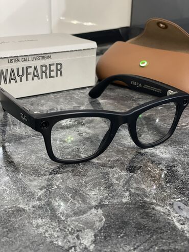 3d очки: Умные очки с камерой, Ray ban meta wayfarer, распечатал пару дней