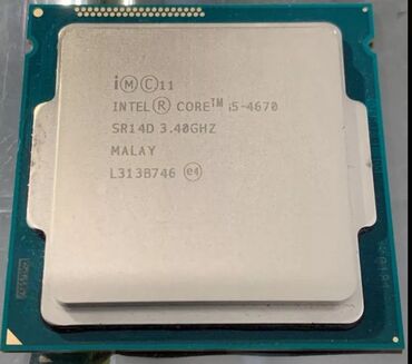 купить процессор intel core i5 3470: Процессор, Б/у, Intel Core i5, 4 ядер, Для ПК