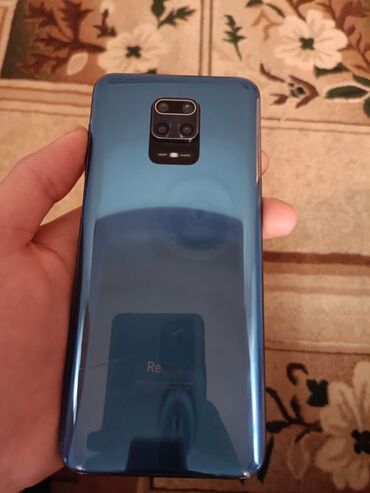 Xiaomi: Xiaomi Redmi Note 9 Pro, 64 GB, rəng - Göy, 
 Barmaq izi