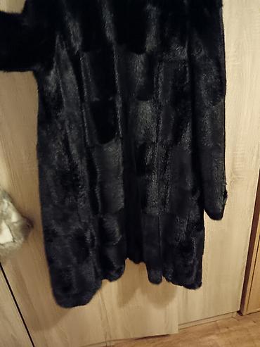 mona mantili: Ps fashion Duga crna bunda od veštačkog krzna - Brend/etiketa — 8