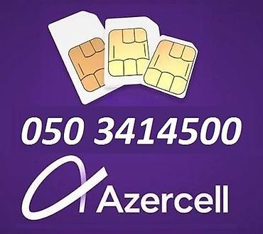 SATILIR — 050 341 45 00 ⭐ Azercell nömrəsi. 🔢 Yadda qalan və səliqəli
