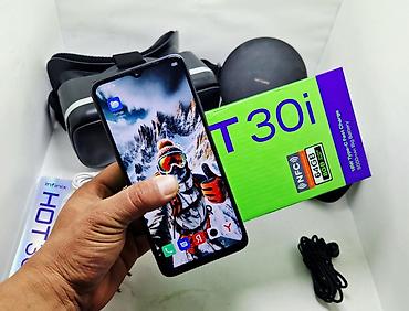 Infinix: Infinix HOT 30i, Новый, 256 ГБ, цвет - Синий, 1 SIM, 2 SIM, eSIM — 5