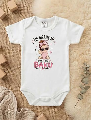 Bodiji i zeke za bebe: Bebi bodi kratkih rukava – TipTop - Materijal: mekani, prijatan pamuk — 8