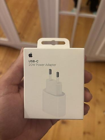 iphone 20w adapter: Apple USB‑C 20W Power Adapter - Model: A2347 (MUVV3ZM/A) - Güc: 20W - — 3
