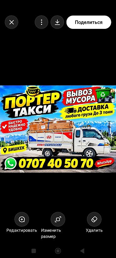 porter: Заказать Хендай портер, Вывоз строй мусора, C грузчиком — 1