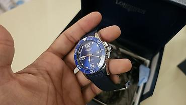 saat qutusu: Longines Hydro Conquest mavi Tonda Sport saat. təp təzədi qutusu — 4