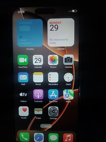 17 pro max planshet: IPhone 16 Pro Max, 1 ТБ, Natural Titanium, Беспроводная зарядка, Face ID — 8