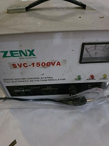 ZENX Electric SVC-1500VA – tam avtomatik AC gərginlik stabilizatoru - lalafo.az -da ZENX Electric SVC-1500VA – tam avtomatik AC gərginlik stabilizatoru -