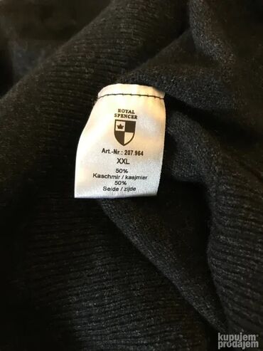 Džemperi: Original Brooksfield kasmir dzemper M / L NOV 100% Casmear Ramena 47cm — 7