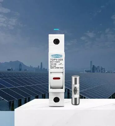 Elektro materijal: Tomzn Kućište za Solarne DC Topljive Osigurace 🌞⚡ Nazivni napon — 3