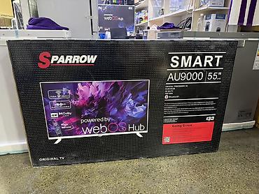 тв 4: Телевизор Sparrow SMART AU9000 55" UHD Ключевые характеристики: - — 6