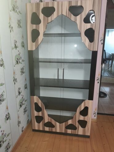 Mebel: Açılan, 2 qapılı Düz dolab, Kitab dolabı