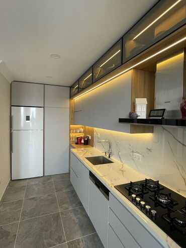 Sifarişlə mətbəx mebeli: Sifarişlə mətbəx dəsti, Özü çəkən petlələr, Sadə laminat, Kredit var, Rayonlara çatdırılma, Pulsuz çatdırılma -da lalafo.az — 14 Sifarişlə mətbəx mebeli: Sifarişlə mətbəx dəsti, Özü çəkən petlələr, Sadə laminat, Kredit var, Rayonlara çatdırılma, Pulsuz çatdırılma — 14