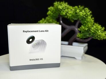Obyektivlər və filtrləri: Insta360 X5 üçün ehtiyat linza dəsti. Bu dəst, kameranızın linzasını