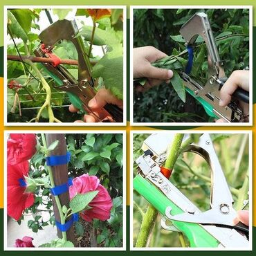 Baštenski alati i oprema: Makaze za vezivanje voca - tapetool. Cena 2700din. Vezačica tapetool — 2