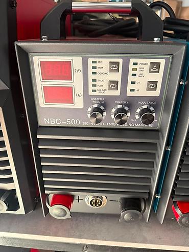 gas: Инверторный сварочный аппарат NBC-500 (SiC Inverter MIG Welding — 1
