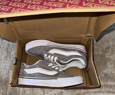 Спорттук бут кийим: Эркектердин кроссовкасы, 39, Vans, Жаңы, түсү - Боз — 6