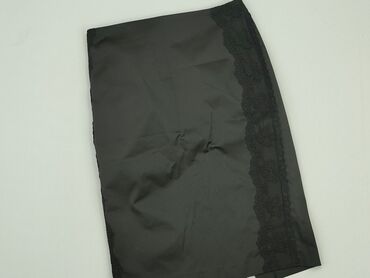 spódnice z dzianiny czarne: Skirt, M (EU 38), condition - Very good