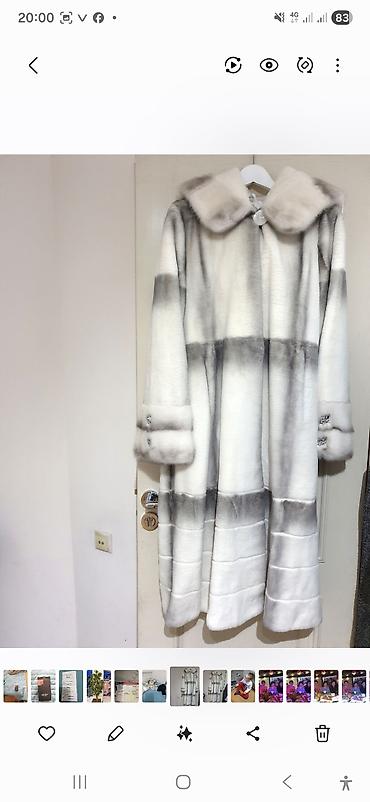 шуба стена: Шуба, Норка, Длинная модель, XL, 2XL — 1