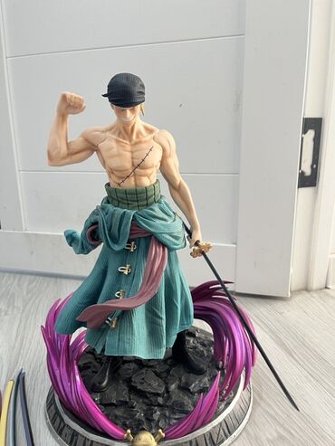 палочка чоппера 1: Фигурка Ророноа Зоро из аниме One Piece. Эта детализированная фигурка
