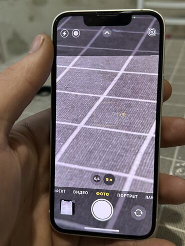 Apple iPhone: IPhone 13 mini, Б/у, 128 ГБ, Белый, Защитное стекло, Чехол, 78 % — 12